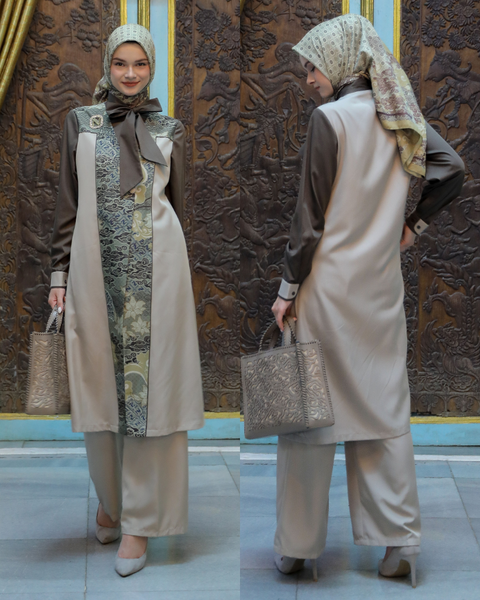 Cakra Ribbon Stonewall Tunic