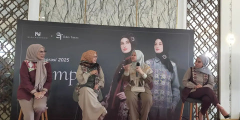 Kolaborasi Nina Nugroho X Salwa Tanara Hadirkan 15 Desain Busana “Rempah Series”