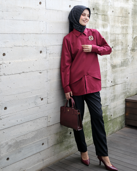 Flap Venetian Red Shirt