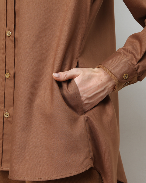 Essentials Brown Spicy Shirt