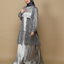 RAYA SERIES: Ayra Silver Gray (Midi Shirt & Skirt)