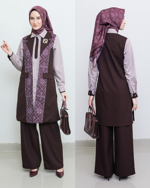 2in1 Sangria Askanah Tunic