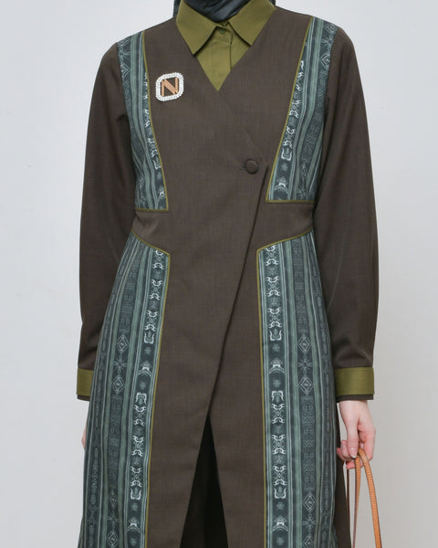 2in1 Kalangi Taupe Tunic