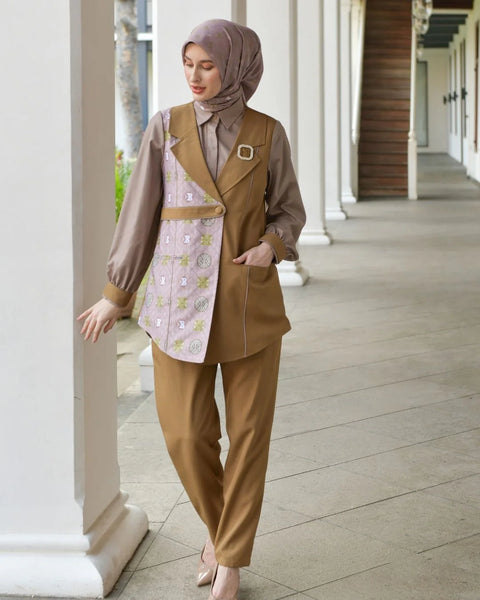 2in1 Kamania Potters Waxen Shirt & Pants (ONESET)