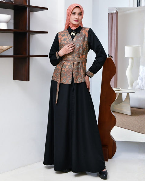 2in1 Black Sekar Dress