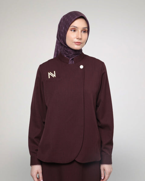 2in1 Burnt Siena Midi Shirt & Skirt