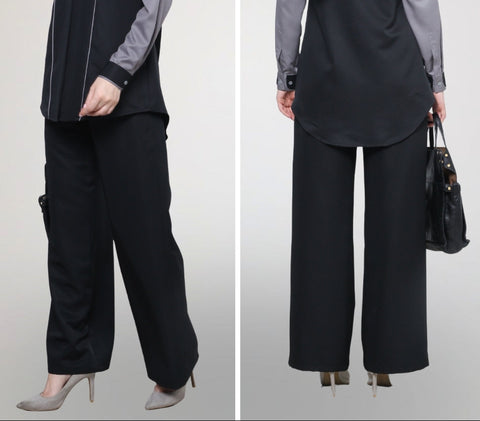 Cinder Black Culotte