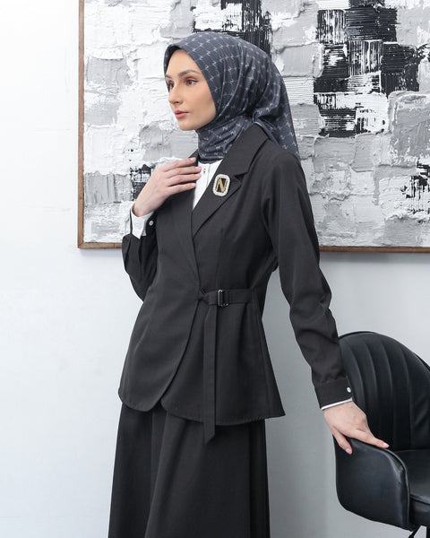 2in1 Graphite Latta Shirt & Skirt