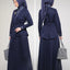 2in1 Midnight Azura Midi Shirt & Skirt