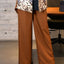 Brown Rust Culotte