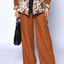 Brown Rust Culotte