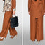 Brown Rust Culotte