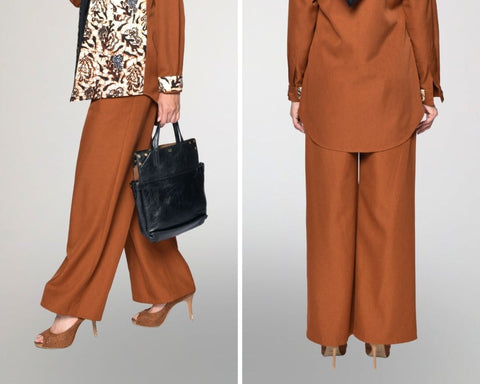 Brown Rust Culotte