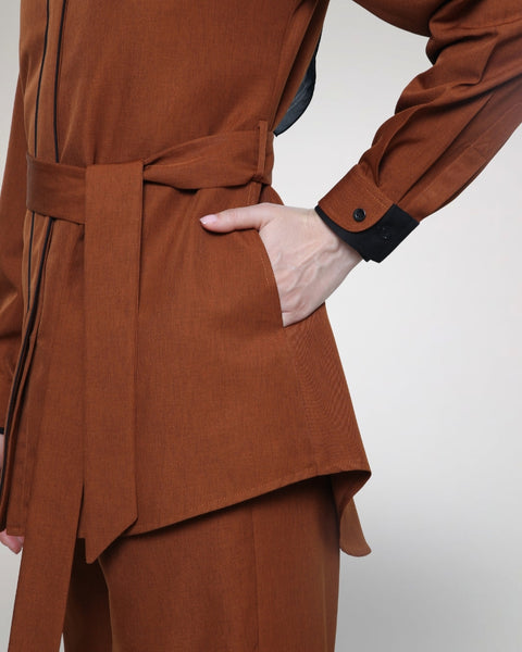 2in1 Rust Siena Shirt