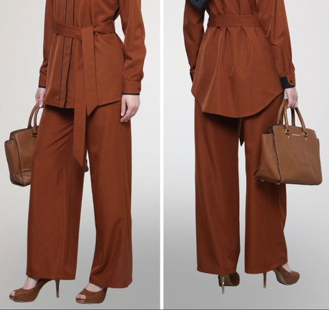 Deep Rust Culotte