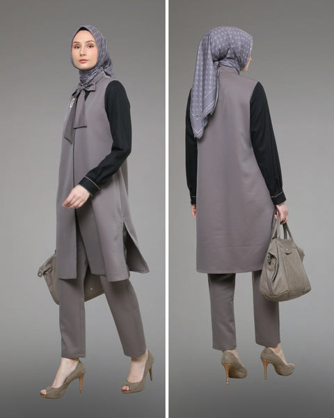 2in1 Salt Latta Semi Tunic & Pants (ONESET)