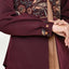 2in1 Burnt Tone Midi Shirt