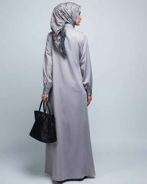 2in1 Blazer Fuscous Gray Dress
