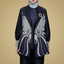 Ribbon Dark Blue Baritone Blazer (Shirt & Culotte)