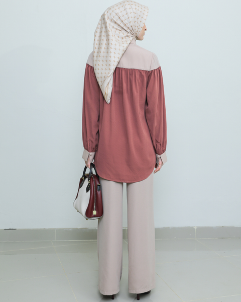 Smock Dusky Coral Shirt