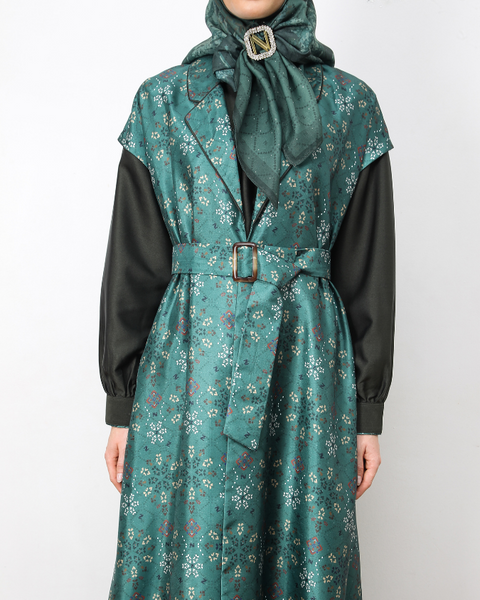 Al-Khazneh Plantation Jade Dress