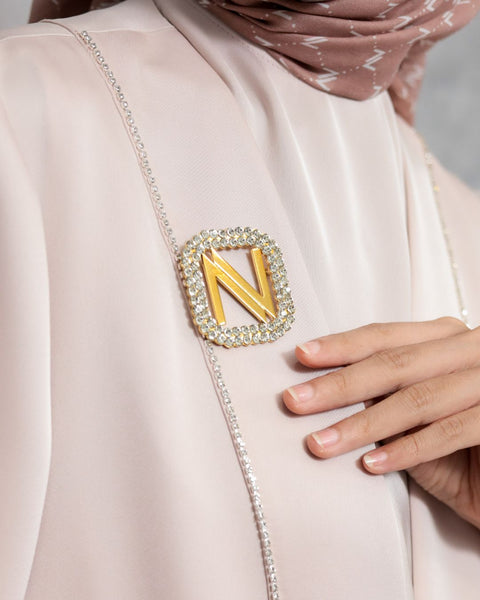 AbayaPeony Pink (Shirt, Long Outer & Culotte)