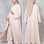 AbayaPeony Pink (Shirt, Long Outer & Culotte)