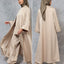 Abaya Cashmere (Shirt, Long Outer & Culotte)