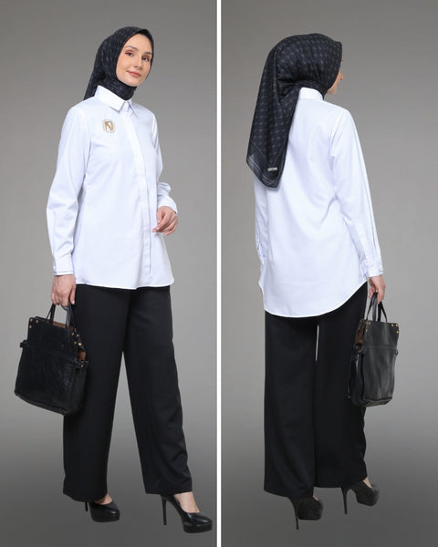 Basic White Latta Shirt