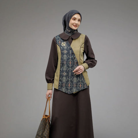 2in1 Clay Dayu Midi Shirt