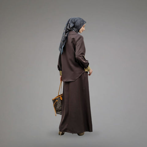 2in1 Clay Dayu Midi Shirt