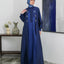 Lazura Gulf  Blue Dress Set (Dress & Long Outer)