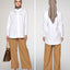 Piping White Shirt