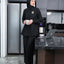 Pleats Black Latta Shirt & Culotte (ONESET)