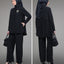Pleats Black Latta Shirt