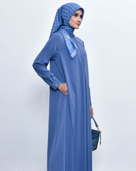 Pleats Dusty Dress