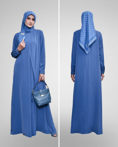 Pleats Dusty Dress
