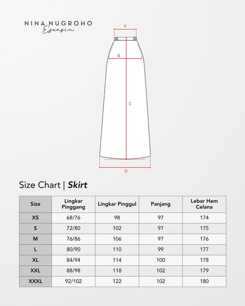 Piping Clam Midi Shirt & Skirt