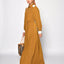 Puff  Golden Dress