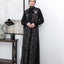 Ribbon Black Latta Dress