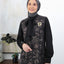 Ribbon Black Latta Dress
