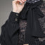 Ribbon Black Latta Dress
