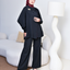 Asymetris Black Shirt