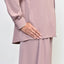 Piping Clam Midi Shirt & Skirt
