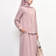 Piping Clam Midi Shirt & Skirt