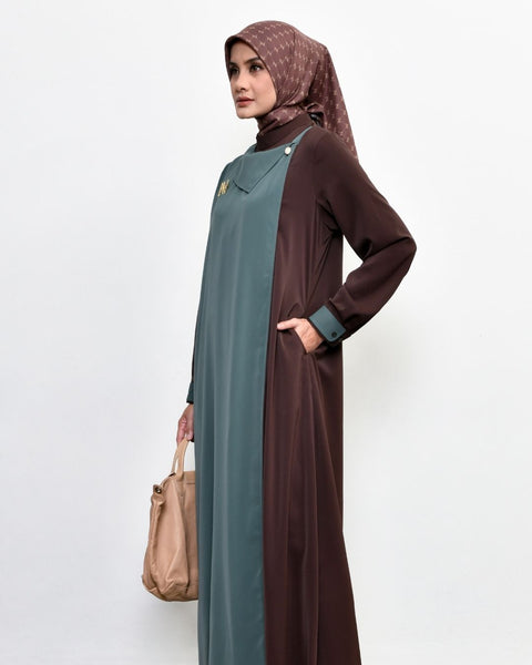Flap Cocoa Olive Dress