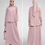 Piping Clam Midi Shirt & Skirt