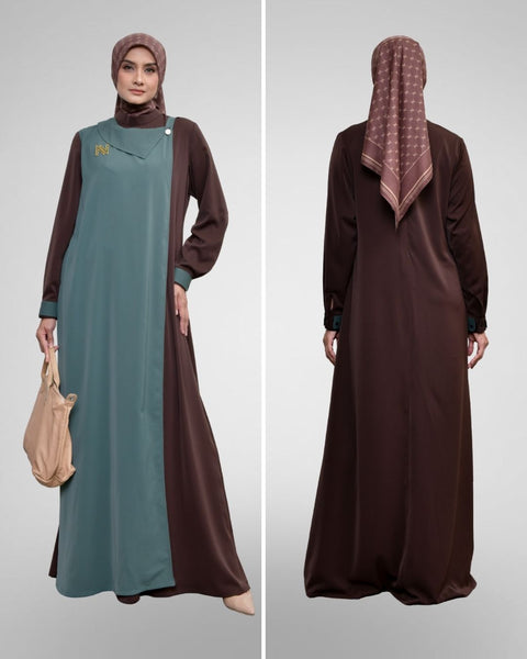 Flap Cocoa Olive Dress