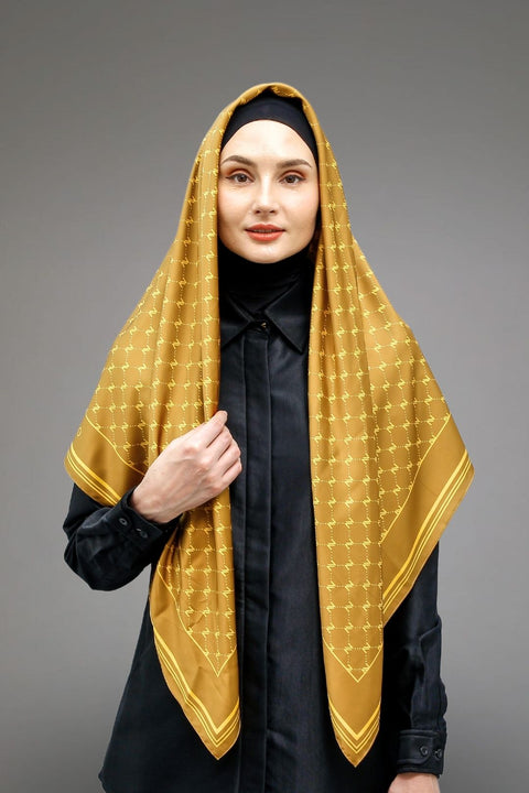 Monogram Raya Gold Square