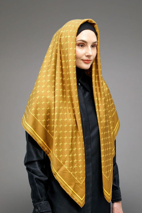 Monogram Raya Gold Square